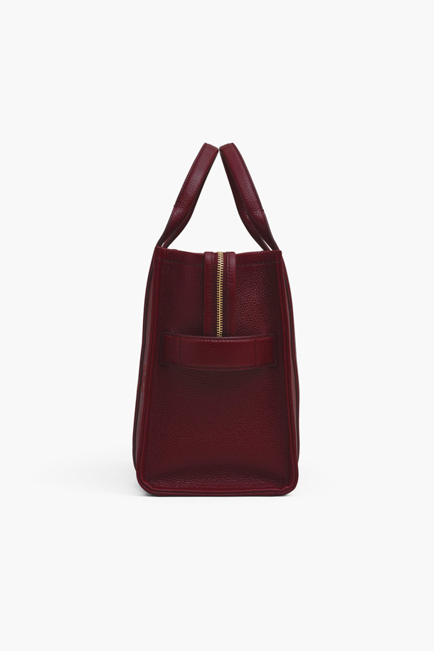 MARC JACOBS - 토트백 - Leather the Medium Tote_Cherry (H004L01PF21-602)