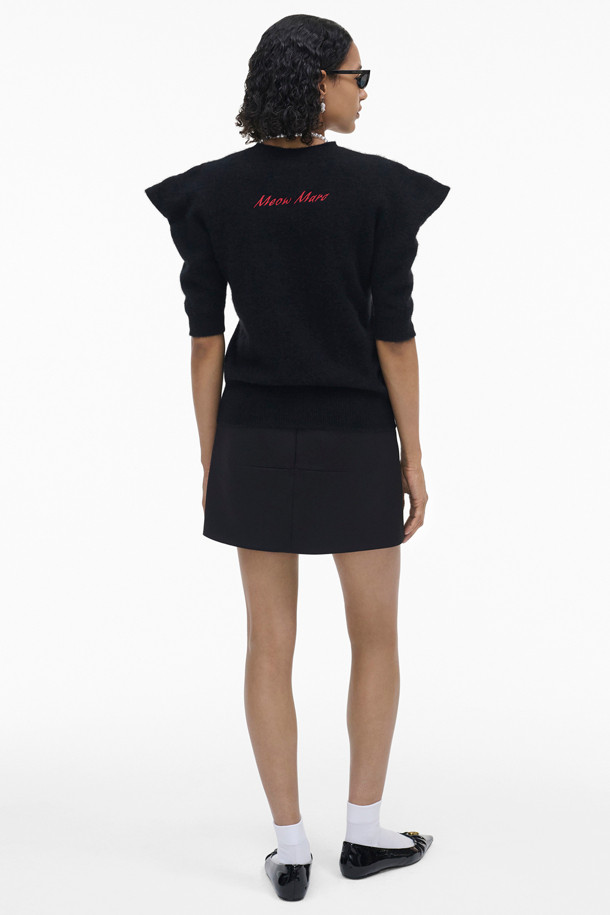 MARC JACOBS - 스웨터 - The Cat Sweater_Black (2F4RTP001K62-001)