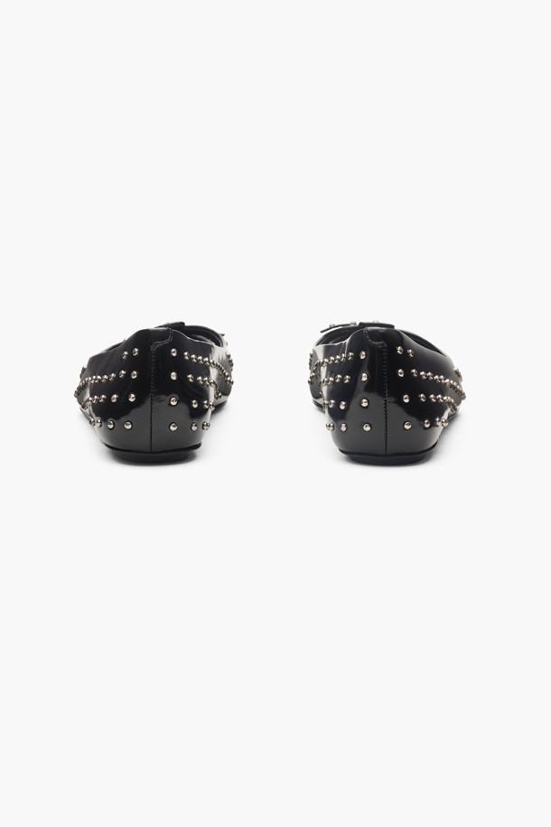 MARC JACOBS - 플랫 - Glam Stud Kat The Kat Ballerina_Black (2F4FFL001F10-001)