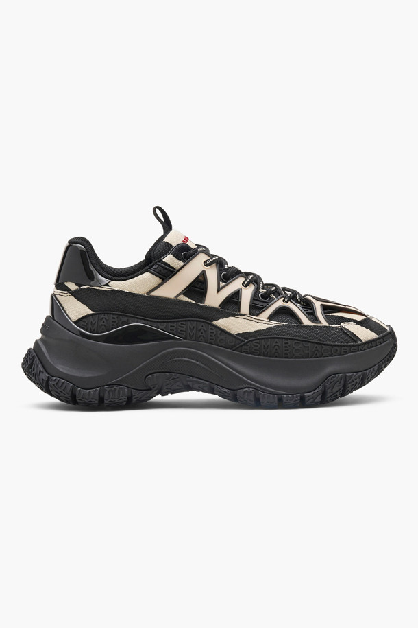 MARC JACOBS - 스니커즈 - Zebra Canvas Hiker The Lazy Hiker_Black/White (2F4FSN001F21-005)