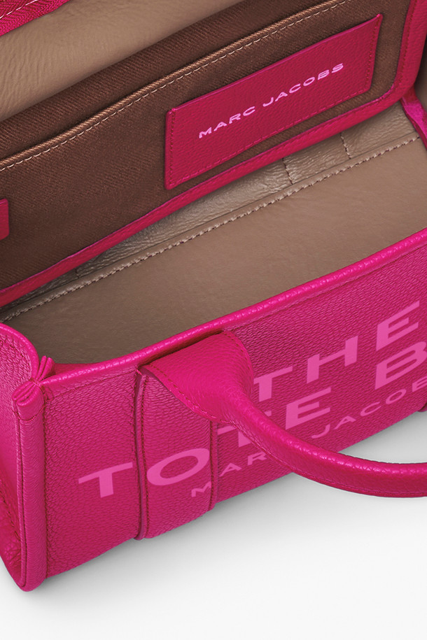 MARC JACOBS - 토트백 - Leather the Small Tote_Lipstick Pink (H009L01SP21-955)