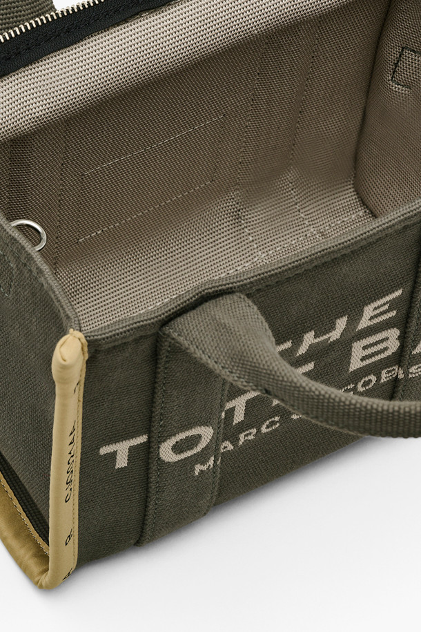 MARC JACOBS - 토트백 - Jacquard The Small Tote_Bronze Green
