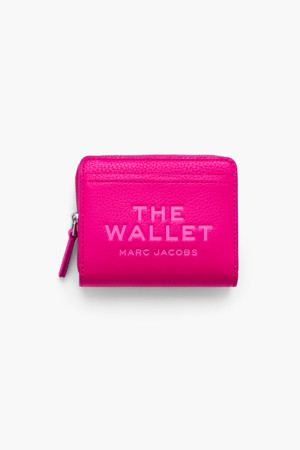 Leather The Mini Compact Wallet_Hot Pink (2R3SMP044S10-665)