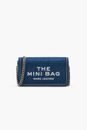 Denim Chain The Mini Bag_Dark Wash (2F4SMN010S03-473)