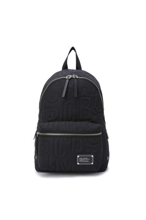 Nylon Jumbled Logo Backpack_Black (4S4HBP001H02-001)