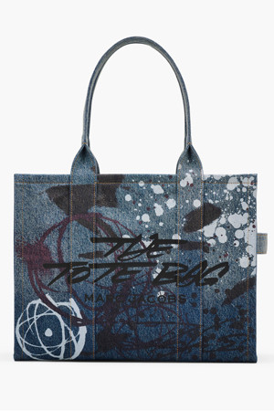 Futura Denim Tote Bag The Large Tote_Indigo multi (2F4HTT023H05-404)