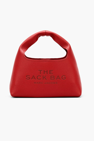 Leather The Mini Sack_True Red (2F3HSH020H01-617)