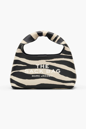 Zebra Leather The Mini Sack_Black/White (2F4HSH022H04-005)