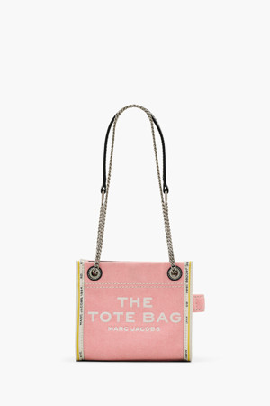 Denim Chain The Crossbody Tote_Ribbon Pink (2F4HCR016H05-669)