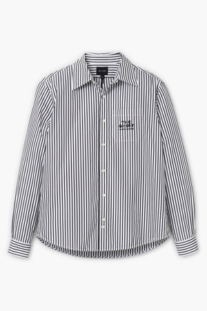 The Items The Striped Shirt_Black/White (2F4RTP054W21-005)