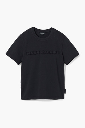 Deconstructed Logo Core Jersey Marc Logo Baby Tee_Black (2F4RTP006C44-001)