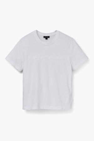 Deconstructed Logo Core Jersey Marc Logo Baby Tee_White (2F4RTP006C44-100)