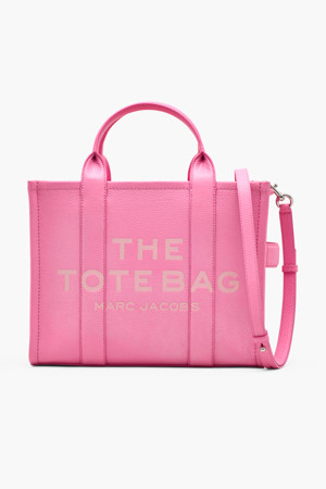 Leather The Medium Tote_Petal Pink (H004L01PF21-666)