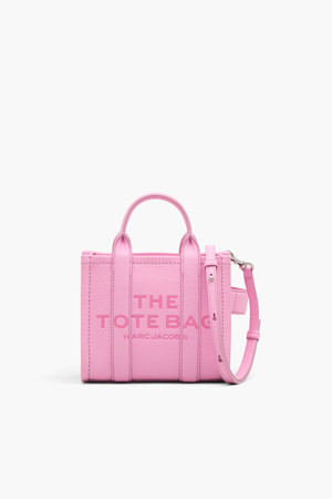 Leather the Mini Tote_Fluro Candy Pink (H053L01RE22-691)