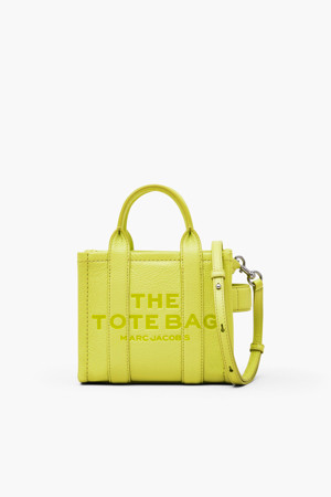 Leather the Mini Tote_Limoncello (H053L01RE22-780)