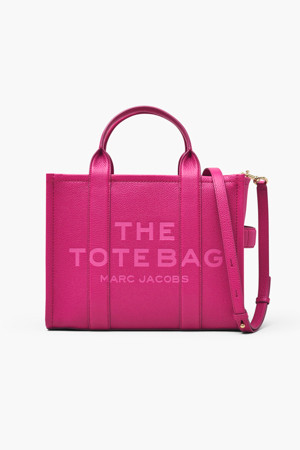 Leather the Medium Tote_Lipstick Pink (H004L01PF21-955)