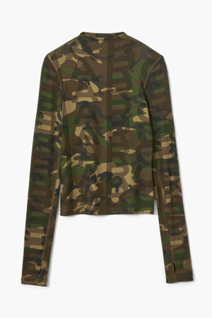 Camo Sheer Longsleeve_Camo Multi (2S4RTP026C13-304)