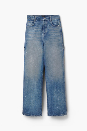 Crystal Oversized Jean_Light Blue Crystal (2S4RBT003D08-402)