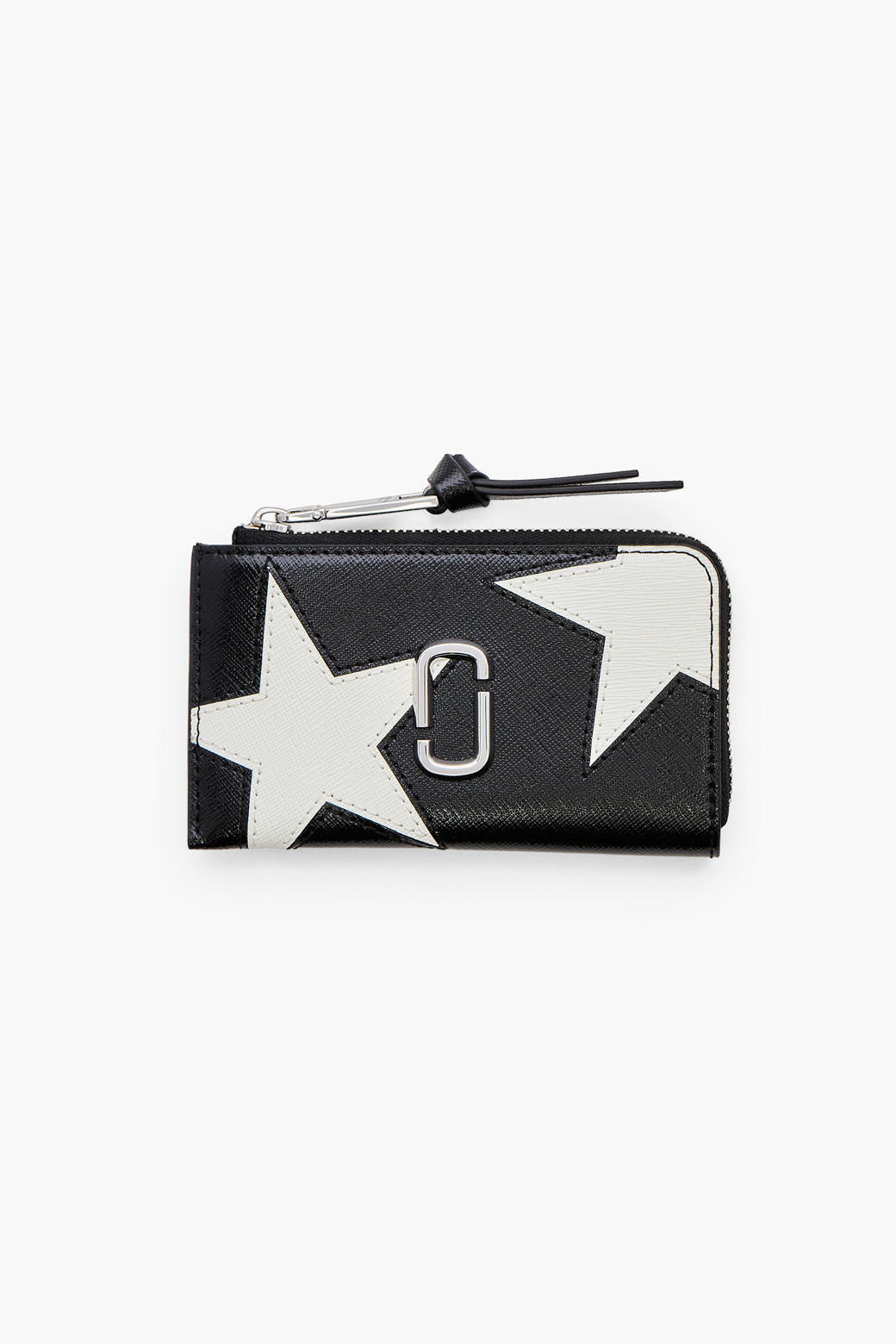 MARC JACOBS] Star Patchwork Utility Snapshot The Top Zip