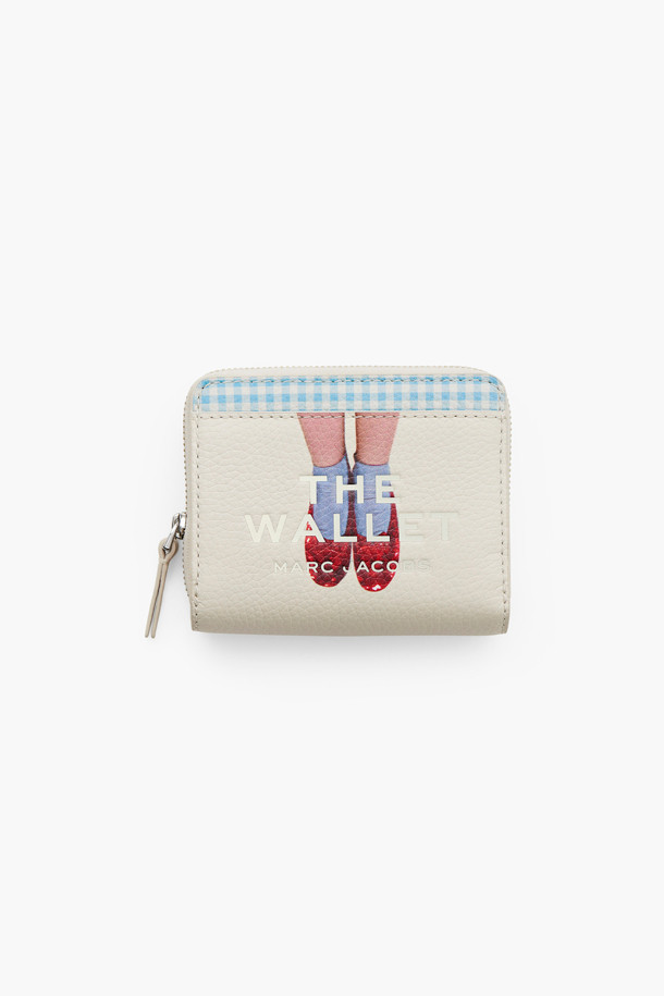 MARC JACOBS - 반지갑 - Wizard Of Oz Ruby Slippers Leather The Mini Compact Wallet_WHITE MULTI (2R4SMP021S02-101)