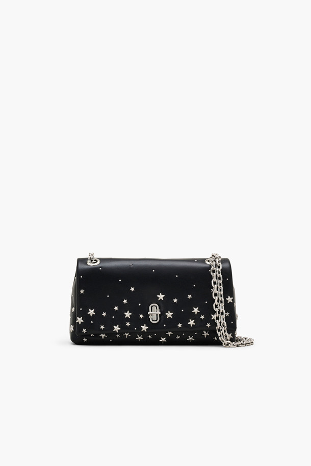 MARC JACOBS - 크로스백 - Star Studded Leather The Mini Dual Chain Wallet_BLACK (2R4SMN008S02-001)