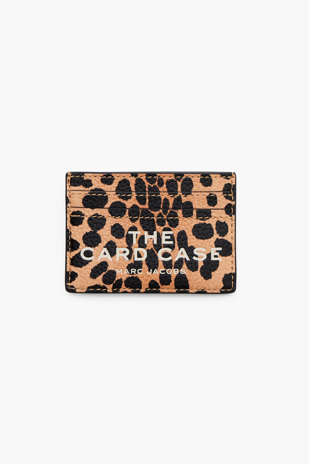 MARC JACOBS - 반지갑 - Cheetah Leather The Items Slg The Card Case_BLACK MULTI (2R4SMP002S02-002)