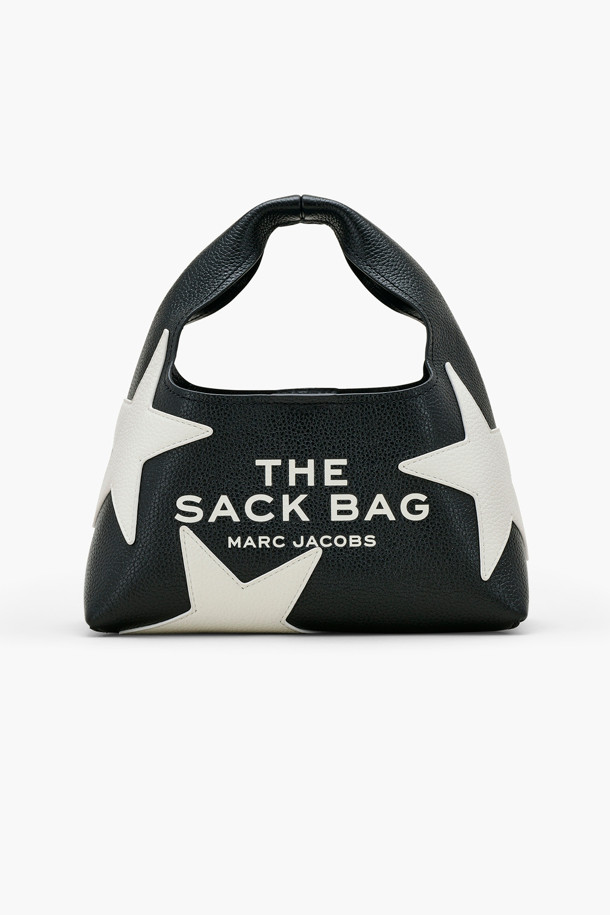 MARC JACOBS - 숄더백 - Star Patchwork The Mini Sack_BLACK/WHITE (2R4HSH028H02-005)