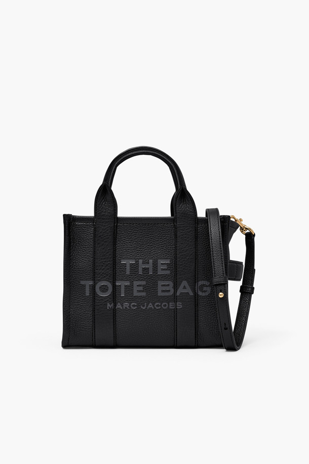 MARC JACOBS - 토트백 - Leather The Small Tote_BLACK (H009L01SP21-001)