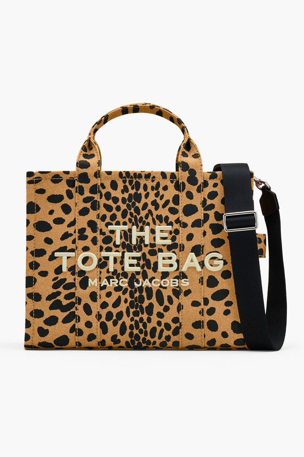 MARC JACOBS - 토트백 - Cheetah Canvas Tote Bag The Medium Tote_BLACK MULTI (2R4HTT002H03-002)