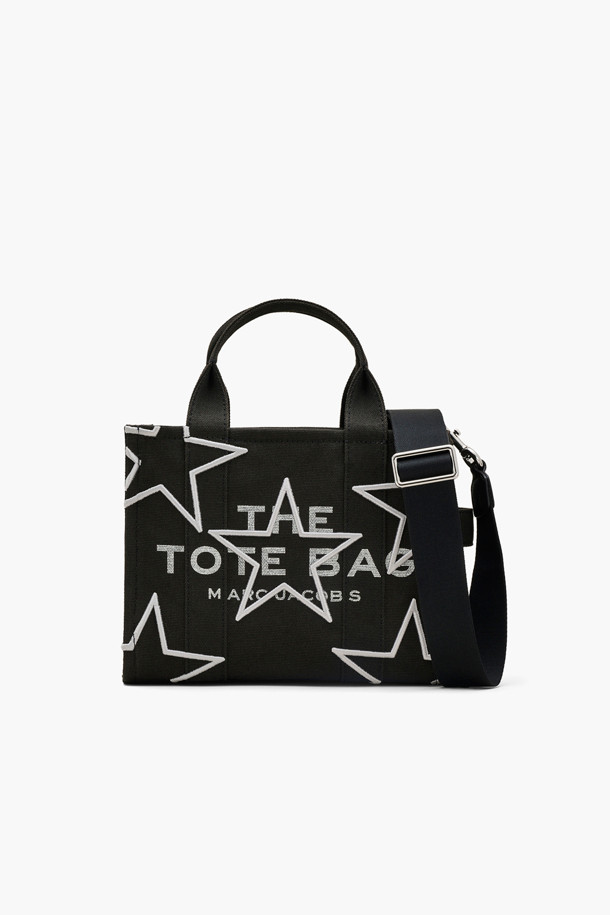 MARC JACOBS - 토트백 - Star Canvas Tote Bag The Small Tote_BLACK (2R4HTT019H03-001)