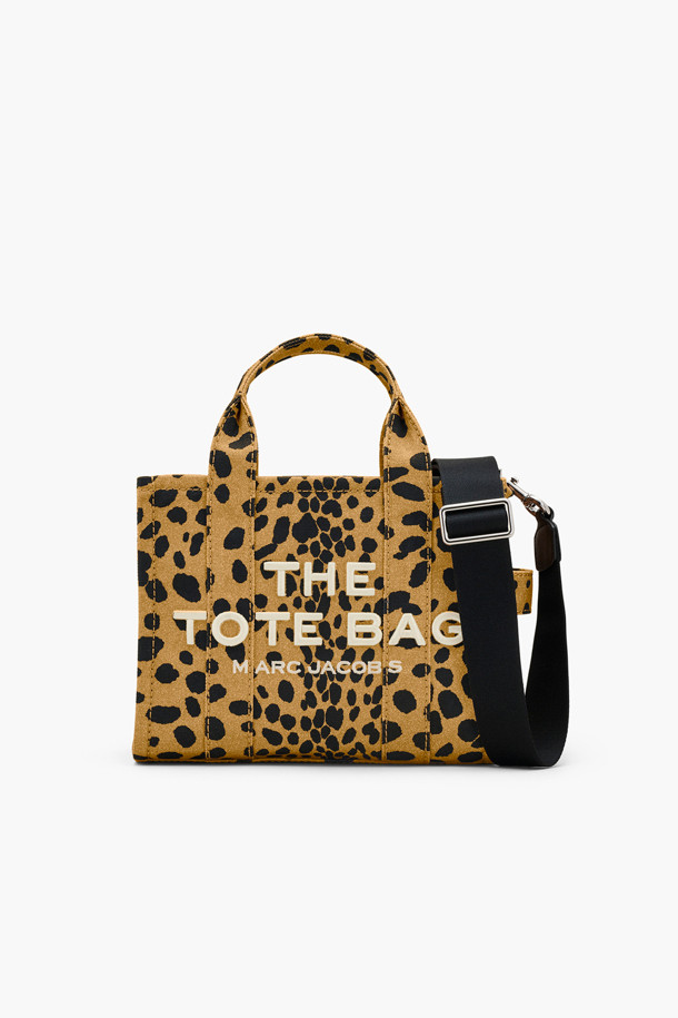 MARC JACOBS - 토트백 - Cheetah Canvas Tote Bag The Small Tote_BLACK MULTI (2R4HTT028H03-002)