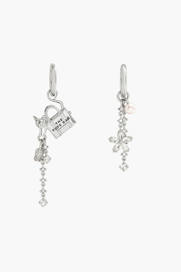 MARC JACOBS - 귀걸이 - Mini Icon Cats Out Of The Bag Earrings_SILVER (2R4JER001J29-040) 