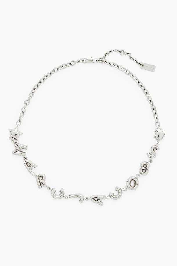 MARC JACOBS - 목걸이 - Balloon Marc Jacobs Balloon Necklace_LIGHT ANTIQUE SILVER (2R4JNC001J57-029)