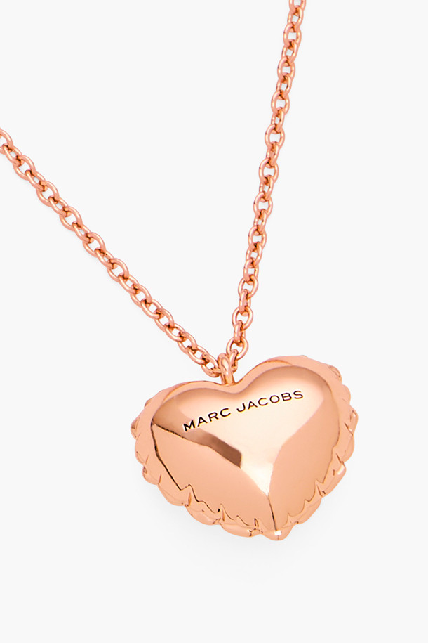 MARC JACOBS - 목걸이 - Balloon Heart Necklace_ANTIQUE ROSE GOLD (2R4JNC001J40-689)