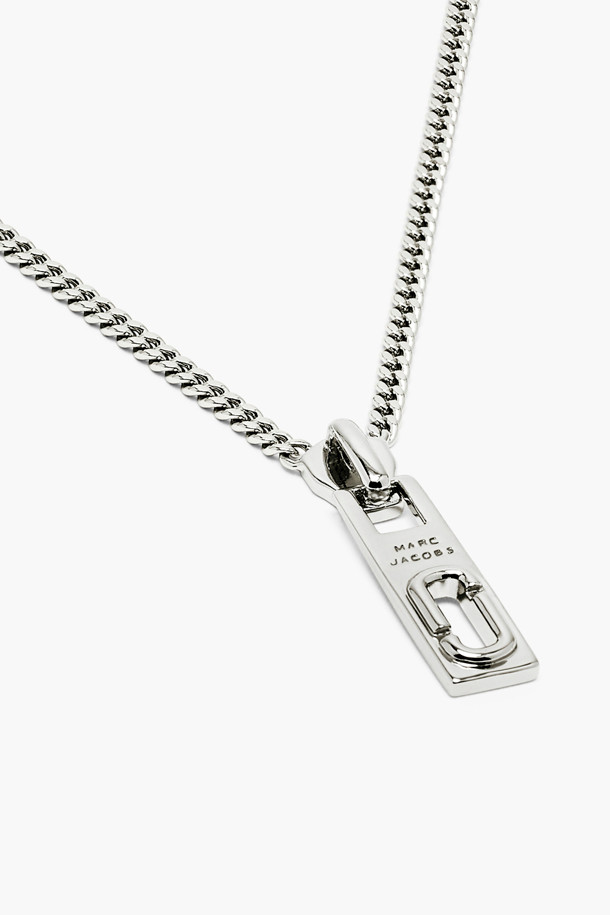 MARC JACOBS - 목걸이 - J Marc Zipper Pendant Necklace_SILVER (2R4JNC001J20-040)