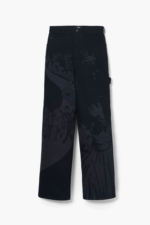 MARC JACOBS - 롱/미디팬츠 - Wizard Of Oz Denim The Wizard Of Oz Jean_BLACK (2R4RBT003D01-001)