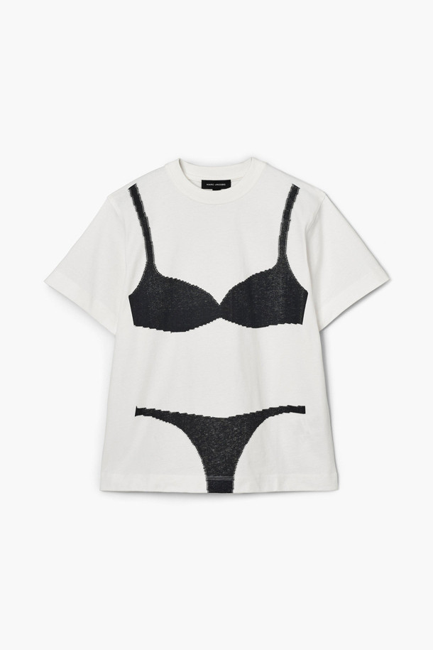 MARC JACOBS - 반소매 티셔츠 - BRA BOX TEE (2S5RTP050C21-100)