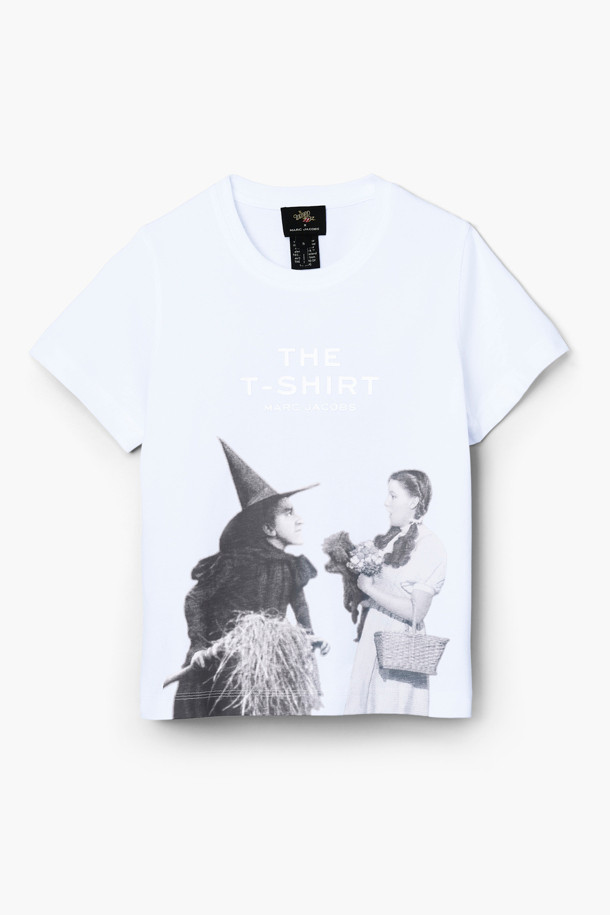 MARC JACOBS - 반소매 티셔츠 - Wizard Of Oz Dorothy The Wizard Of Oz Slim Tee_WHITE MULTI (2R4RTP081C07-101)