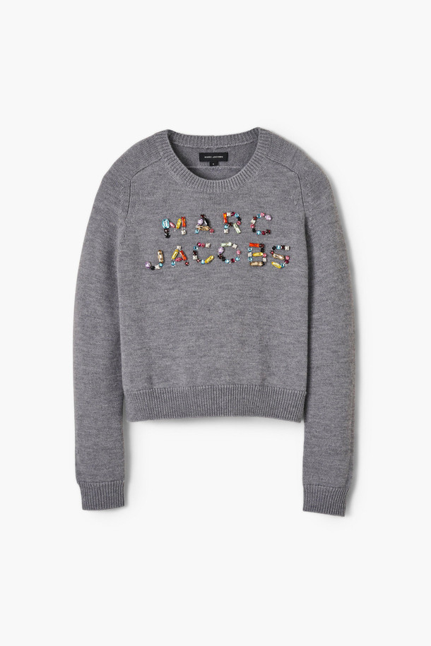 MARC JACOBS - 스웨터 - GEM KNIT LOGO CREWNECK (2S5RTP001K26-058)