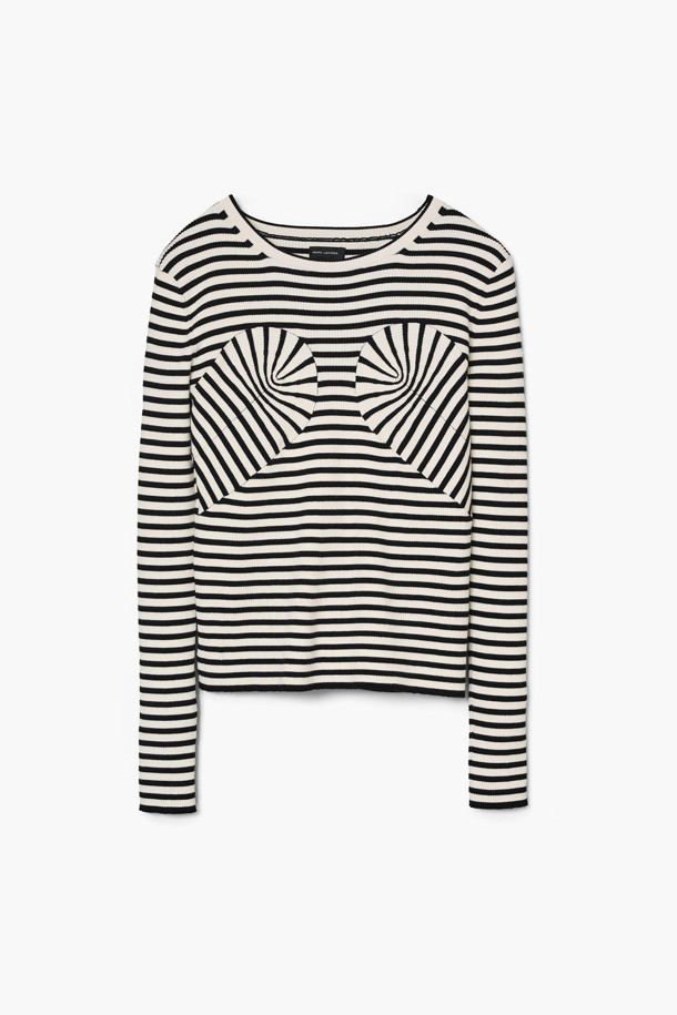 MARC JACOBS - 스웨터 - SEAMED UP KNIT CREWNECK (2S5RTP010K10-005)