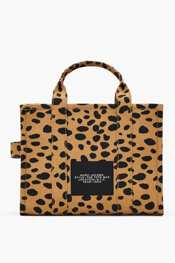 MARC JACOBS - 토트백 - Cheetah Canvas Tote Bag The Medium Tote_BLACK MULTI (2R4HTT002H03-002)