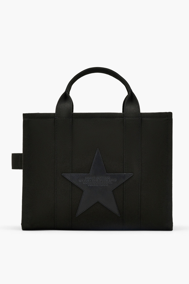 MARC JACOBS - 토트백 - Star Canvas Tote Bag The Medium Tote_BLACK (2R4HTT018H03-001)