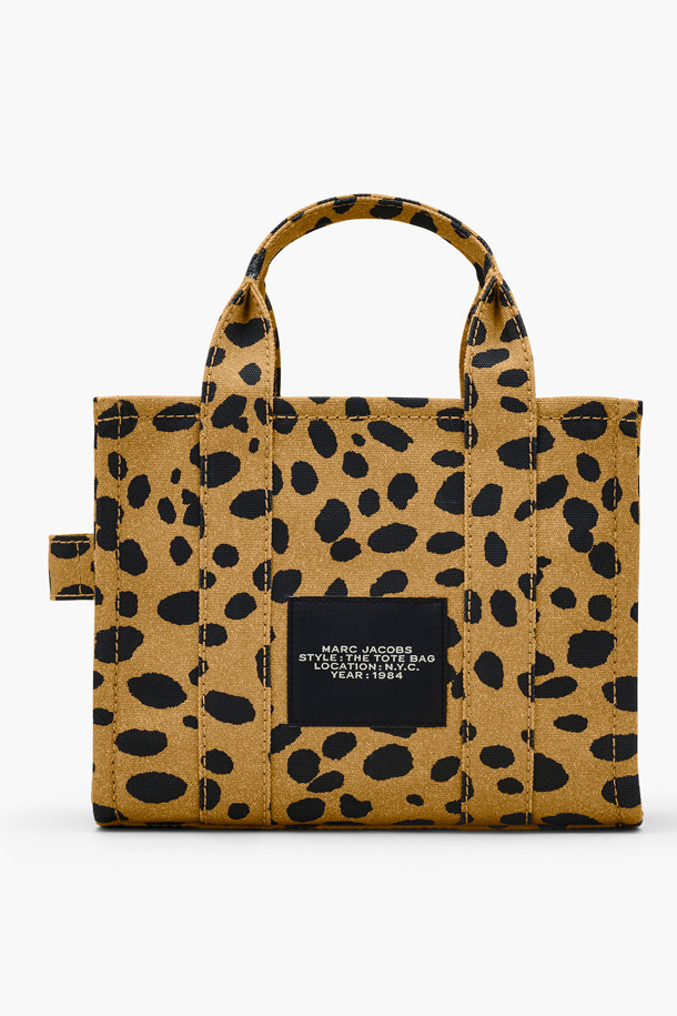 MARC JACOBS - 토트백 - Cheetah Canvas Tote Bag The Small Tote_BLACK MULTI (2R4HTT028H03-002)