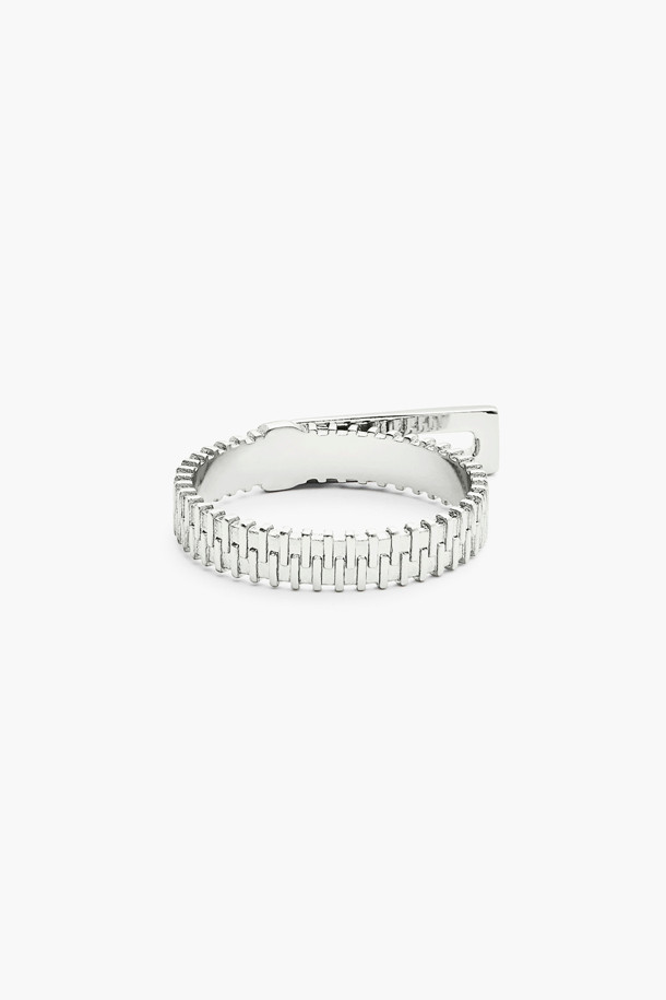 MARC JACOBS - 반지 - J Marc Zipper Ring_SILVER (2R4JRN001J17-040)