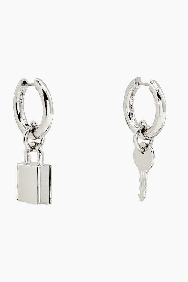 MARC JACOBS - 귀걸이 - Friendship Padlock Friendship Padlock Earrings_LIGHT ANTIQUE SILVER (2R4JER001J44-029)