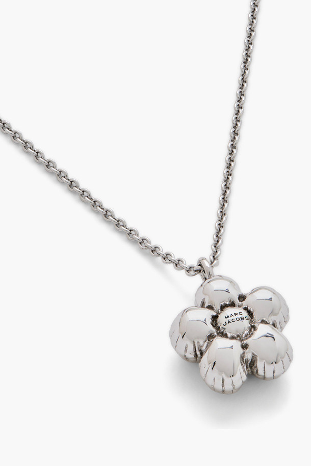 ネックレス・ペンダント Daisy Balloon Necklace - Marc Jacobs - l - Silver Marc Jacobs The Daisy Balloon Light Antique Silver Necklace