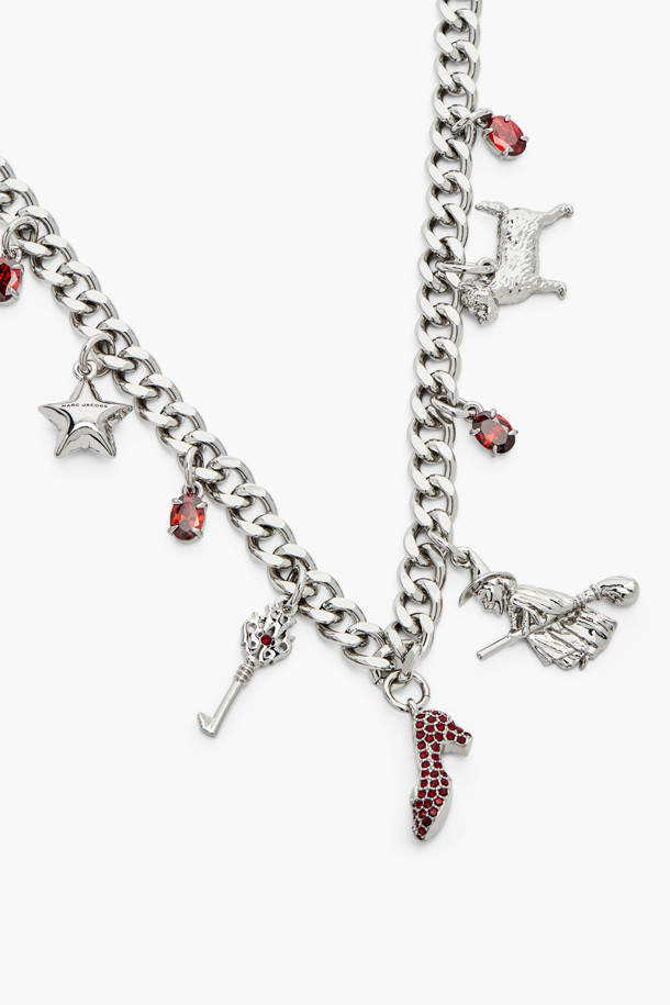 MARC JACOBS - 목걸이 - Wizard Of Oz Mini Icon Wizard Of Oz Charm Necklace_SILVER (2R4JNC001J56-040)