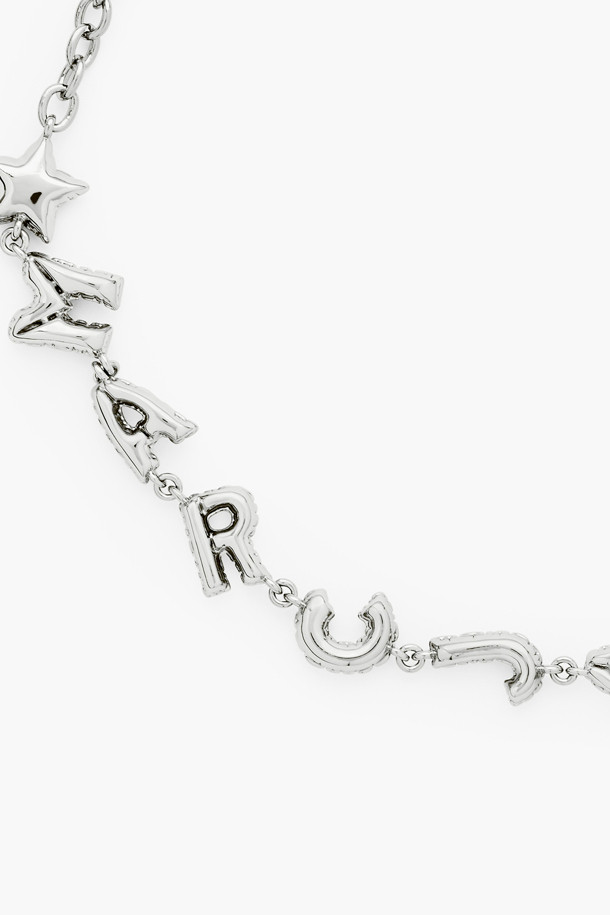 MARC JACOBS - 목걸이 - Balloon Marc Jacobs Balloon Necklace_LIGHT ANTIQUE SILVER (2R4JNC001J57-029)