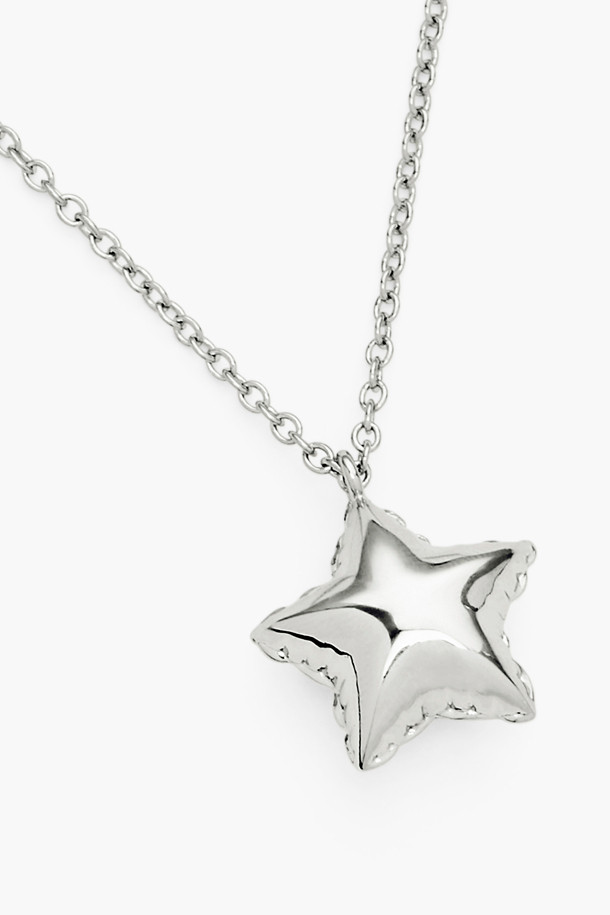 MARC JACOBS - 목걸이 - Balloon Star Necklace_LIGHT ANTIQUE SILVER (2R4JNC001J39-029)