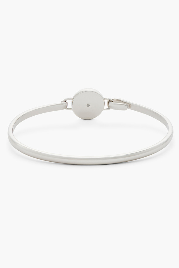 MARC JACOBS - 팔찌/발찌 - Button Enamel Button Hinge Bracelet_SILVER/BLACK (2R4JBR001J34-047)